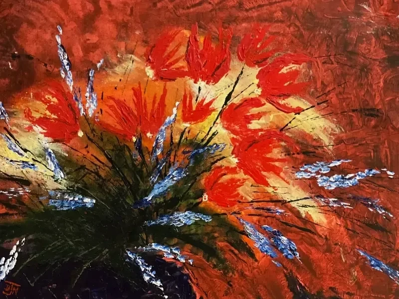 Burst of Flames