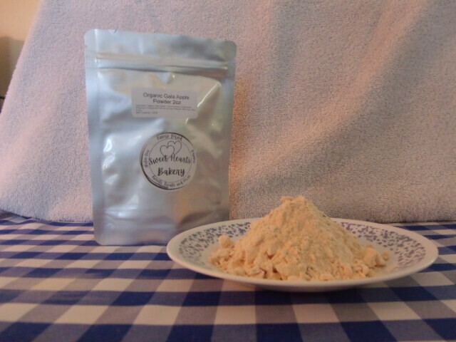 Freeze-Dried Organic Gala Apple Powder 2 oz.  Per Package