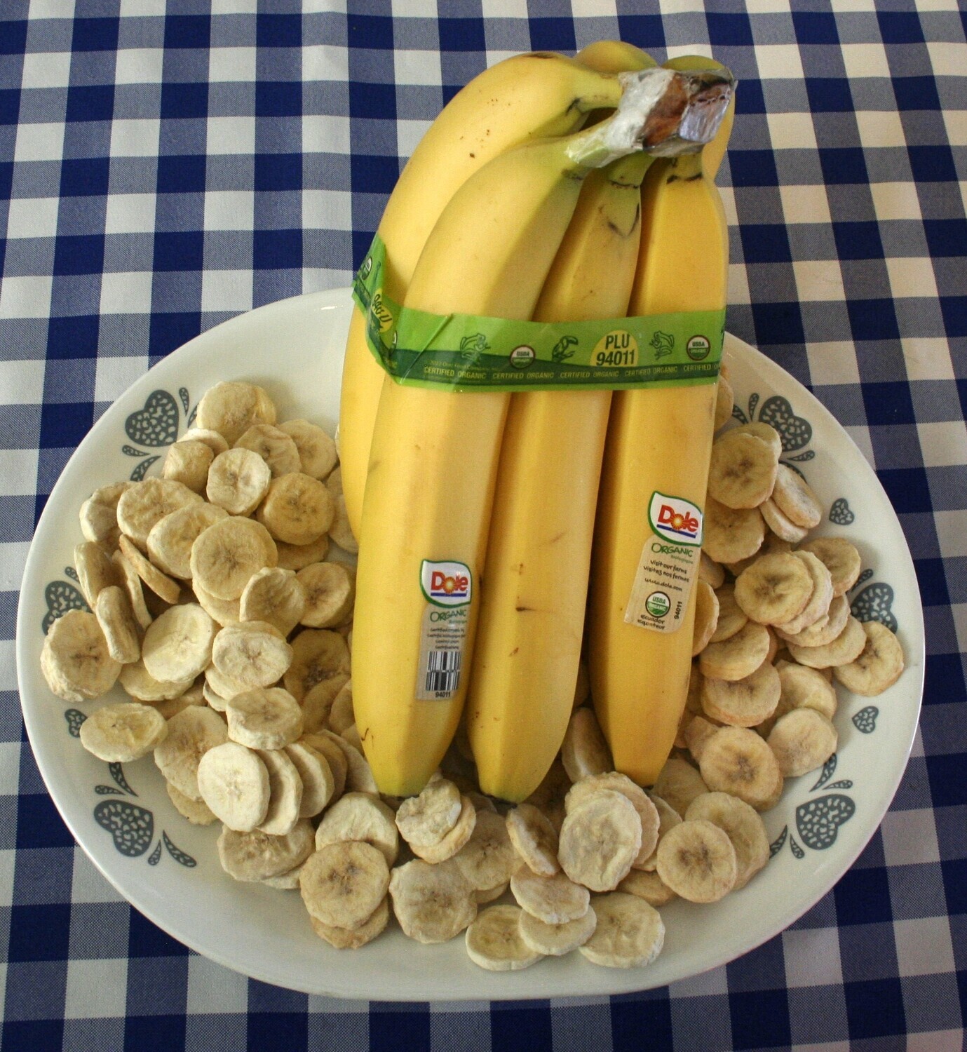Freeze-Dried Organic Banana Bites  Per oz.