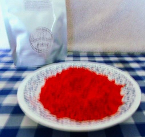 Freeze-Dried Organic Strawberry Powder 2oz. Per Package
