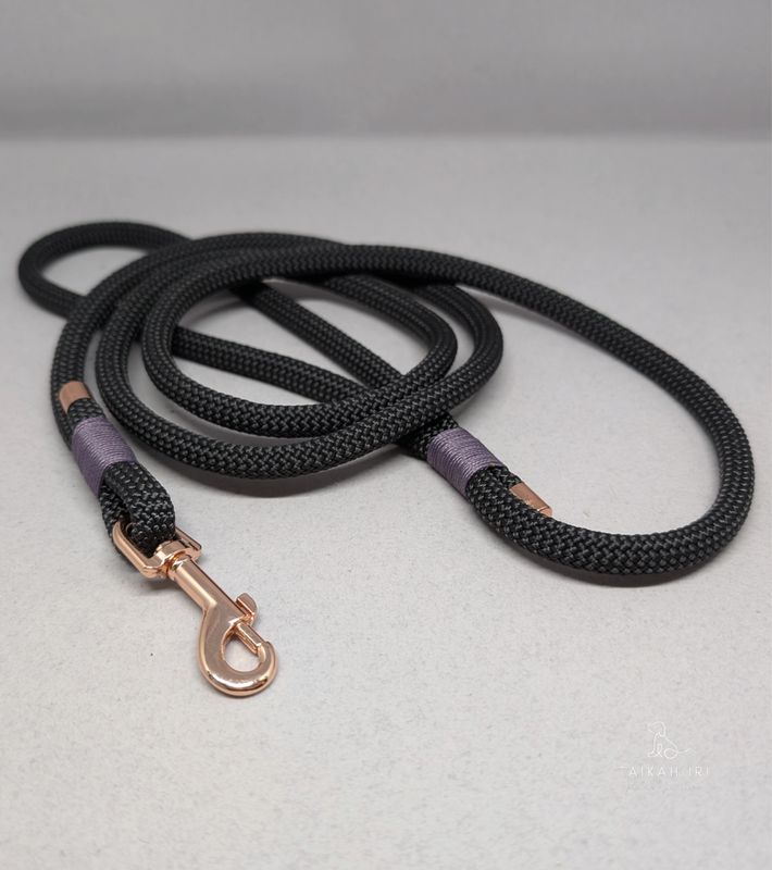 Führleine &quot;Obsidian Mauve Mini&quot;
