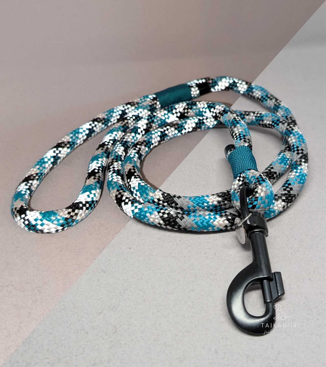 Führleine &quot;Turquoise NightGlow Maxi&quot;