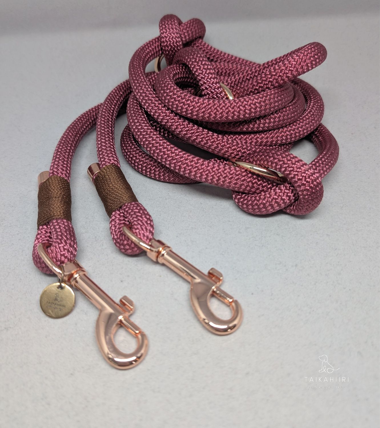 Verstellbare Leine &quot;Fuchsia Elegance&quot;