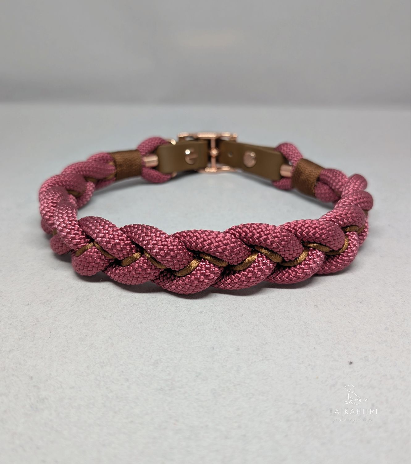 Tauhalsband &quot;Fuchsia Elegance&quot;