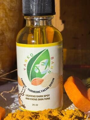 Carrot &amp; Tumeric Facial Serum