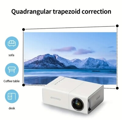 Upgrade Your Entertainment with the 2023 Mini HD Projector: Versatile, Portable, and Compatible with All Devices