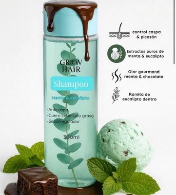 SHAMPOO DE MENTA &amp; EUCALIPTO