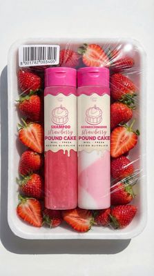 SHAMPOO &amp; ACONDICIONADOR STRAWBERRY POUND CAKE