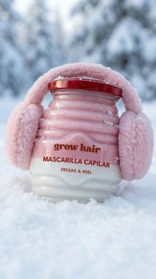 MASCARILLA ANTIFRIZZ RESCATE CAPILAR STRAWBERRY POUNDCAKE TRATAMIENTO CRIOTERAPIA