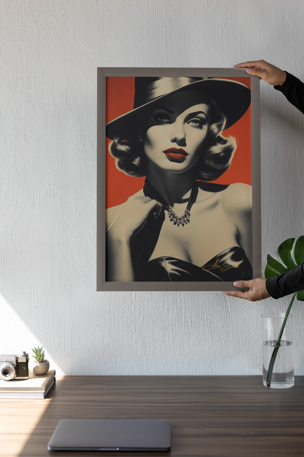 Noir Allure: Film Noir Pin-Up