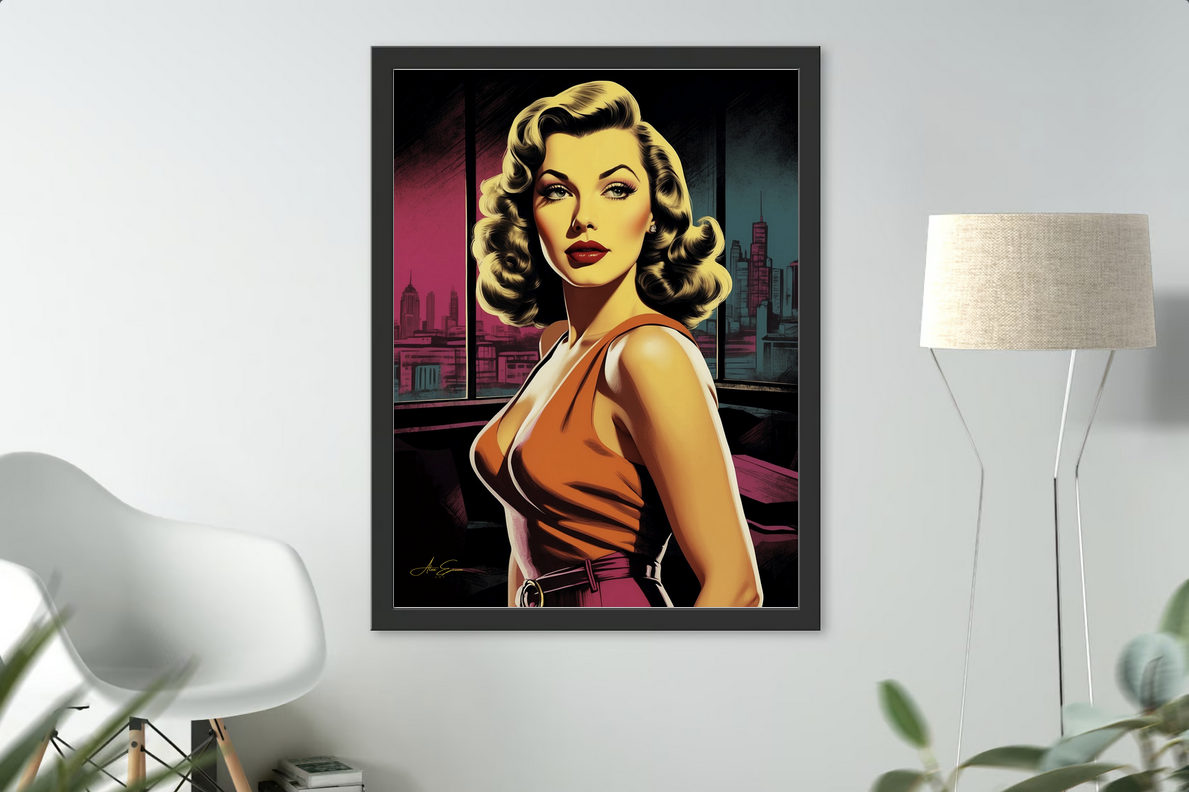Mystique of the Night: Film Noir Pin-Up