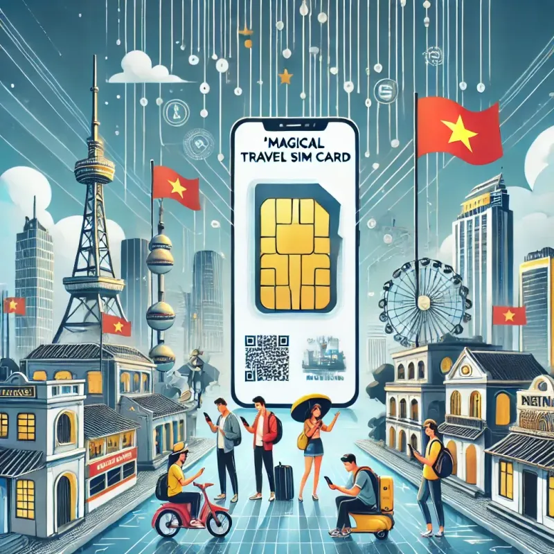 越南 Mobifone
7天網路吃到飽不限速！不可分享喔～