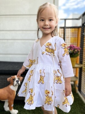 Angarkha Tiger Dress