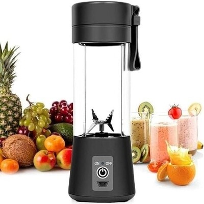 380ml Wireless Juicing Machine Home Fruit Cup Mini Portable Juicing Cup USB Charging Small Juicing Machine 6 Blades