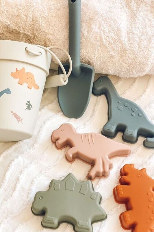 beach toy Sand Toy (dinosaurs) , 9 pcs set