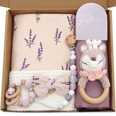 newborn set (lavender)| طقم مواليد (لافندر)