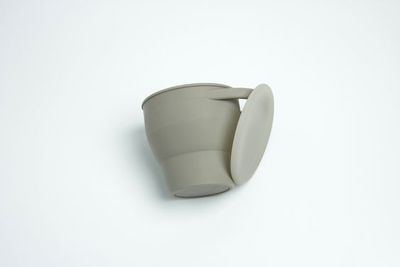 snack cup with cover( grey)
