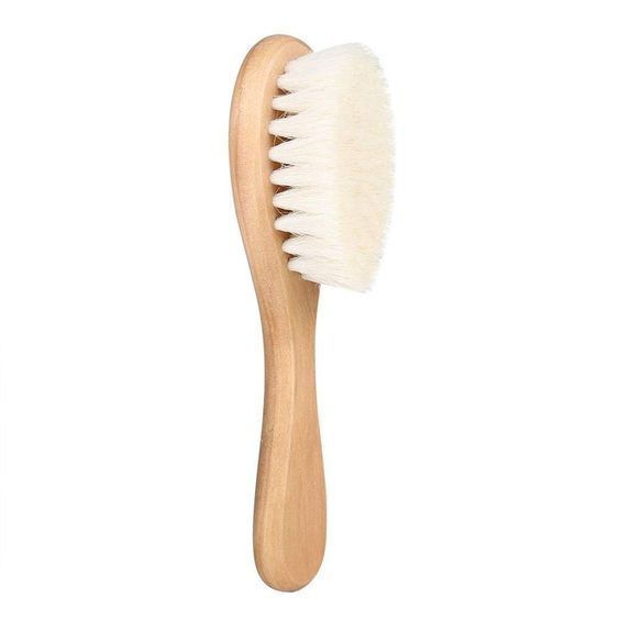 baby wooden brush