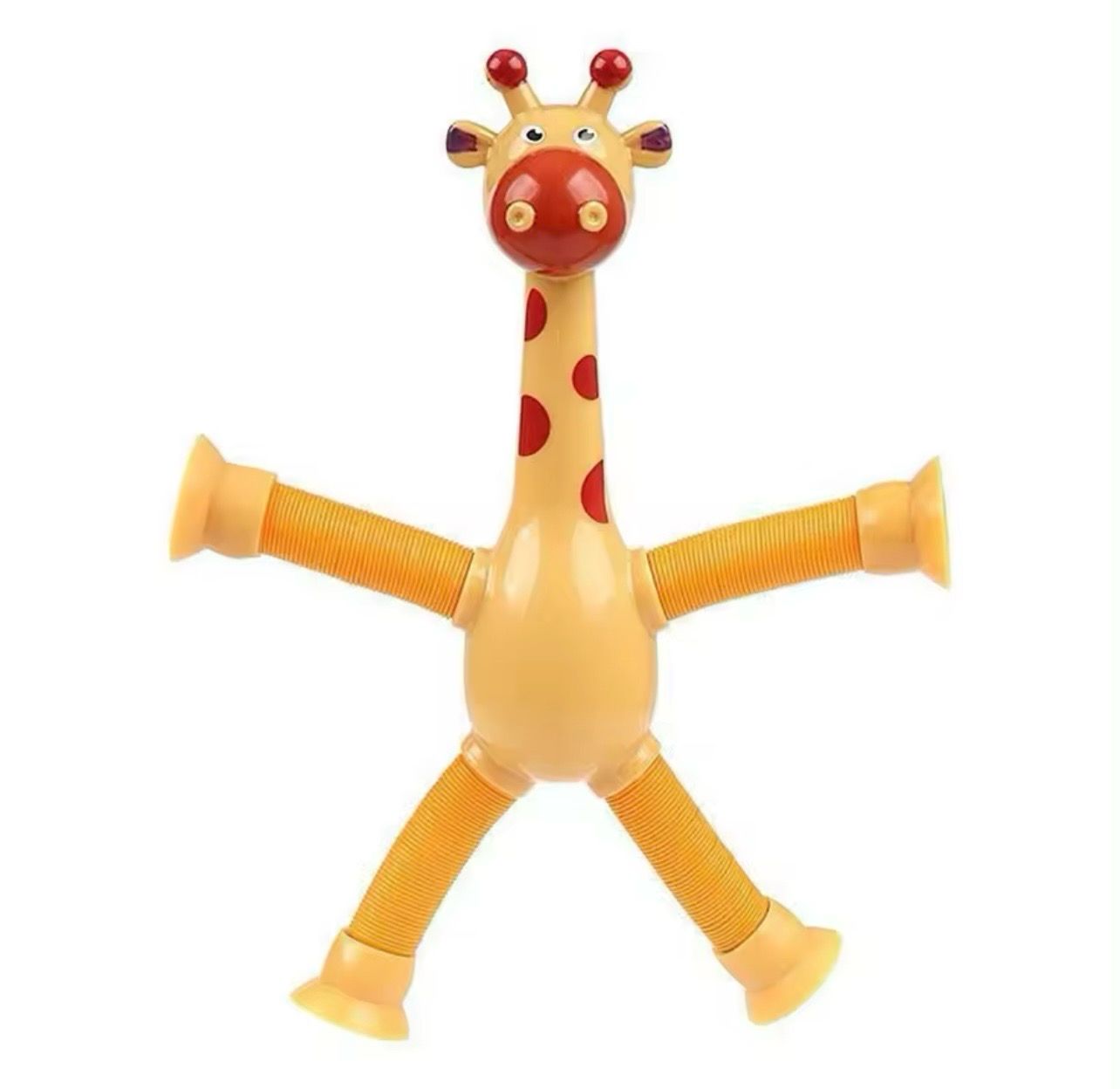 لعبة الزرافة المسلية ( أصفر) |Giraffe Toy)yellow)