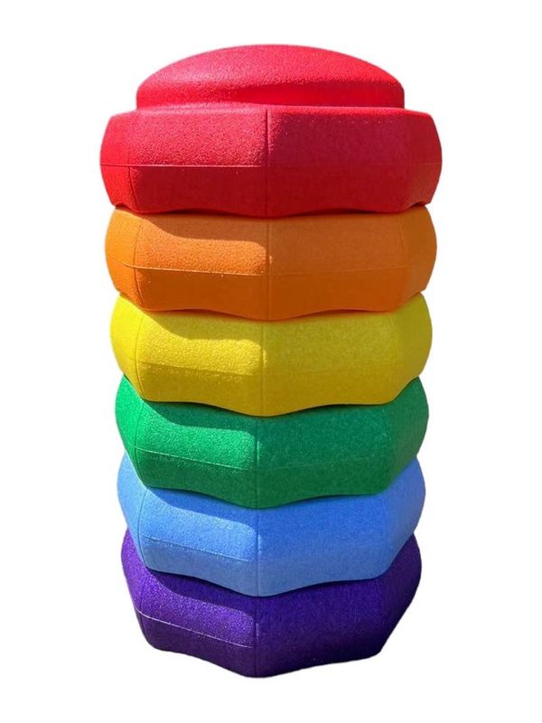 Foam Balance Training Stepping Stone (6 Pcs Set) Foam Balance Training Stepping Stone (6 Pcs Set)