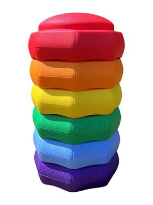 Foam Balance Training Stepping Stone (6 Pcs Set) Foam Balance Training Stepping Stone (6 Pcs Set)