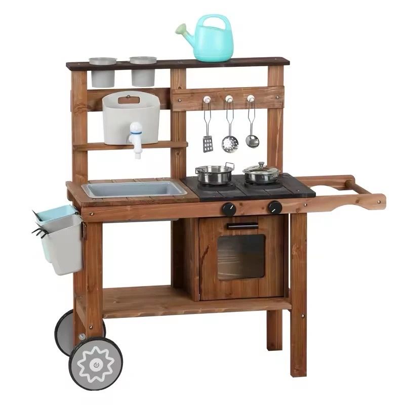Interactive Wooden Kitchen | مطبخ خشبي تفاعلي