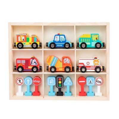 مجموعة سيارات مغناطيسية مع لوائح إرشاديّة| Magnetic Car Set with Guide Rules