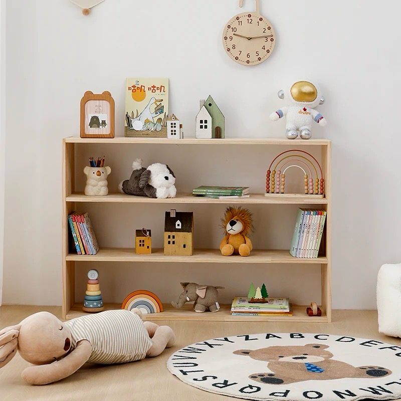 أرفف خشبية مفتوحة | Wooden Storage Shelf أرفف خشبية مفتوحة | Wooden Storage Shelf