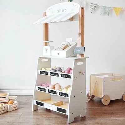 متجر خشبي متكامل | Full Set ) Wooden Supermarket) متجر خشبي متكامل | Full Set ) Wooden Supermarket)