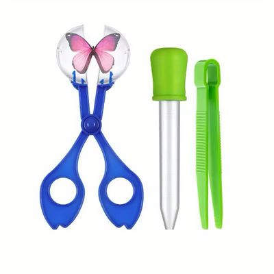 Montessori activity tools 3 pcs (scoop, liquid extractor, grip) أدوات الأنشطة والأستكشاف | ٣ قطع