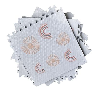 أرضية فلين ( ٦ قطع )| Rainbow Style Foam Baby Mat 6 Pcs أرضية فلين ( ٦ قطع )| Rainbow Style Foam Baby Mat 6 Pcs