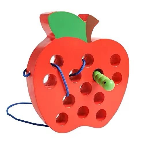 ‏لعبة ربط وفك الخيوط | 	lacing threading toy