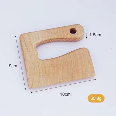 Wooden knife and cutting board set  | طقم  سكين ولوح تقطيع خشب