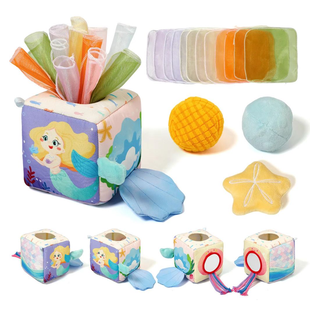 صندوق مناديل ألعاب للأطفال| Baby Tissue Toy Box