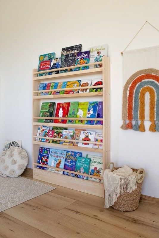 رف كتب خشبي 80*178*10 cm | wooden books shelf 6 tire ٦طبقات رف كتب خشبي 80*178*10 cm | wooden books shelf 6 tire ٦طبقات