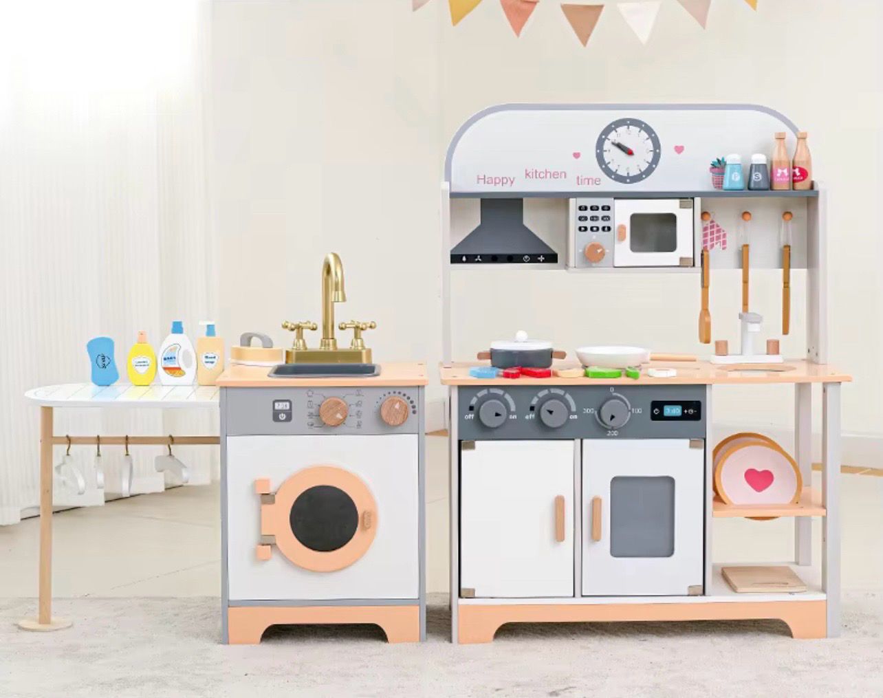 طقم مطبخ وغسالة | kitchen and washing machine set