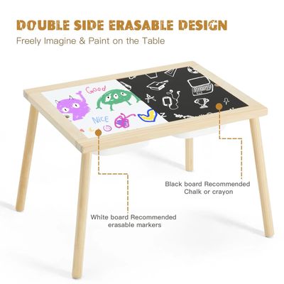 طاولة الأنشطة الحسية مع ٢ كراسي | Sensory Activity Table With 2 Chairs