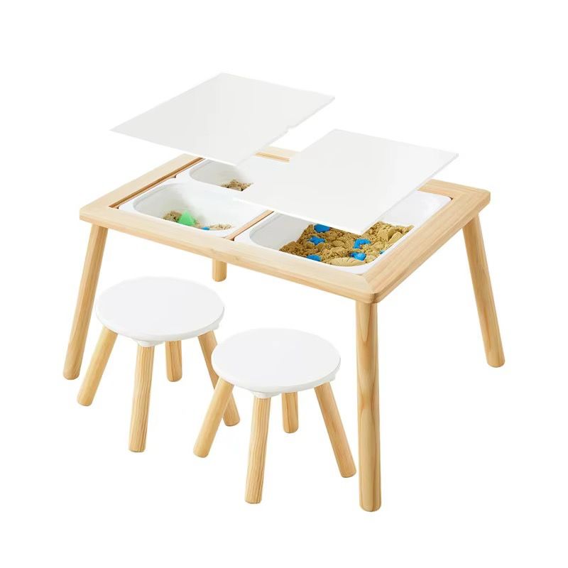 طاولة الأنشطة الحسية مع ٢ كراسي | Sensory Activity Table With 2 Chairs
