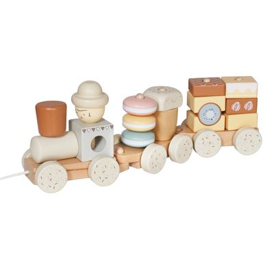 قطار خشبي قطع تركيب | Wooden train building block game قطار خشبي قطع تركيب | Wooden train building block game