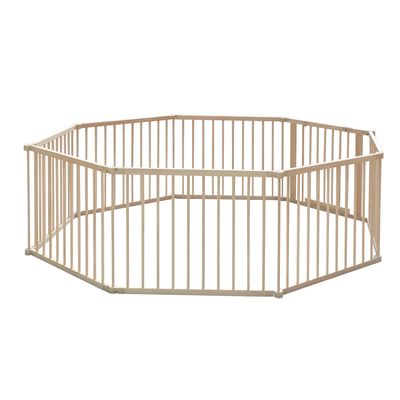 حاجز اللعب الخشبي | wooden baby play pen 