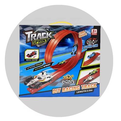 مسار السيارات المرن 4 متر | flexible car track random color مسار السيارات المرن 4 متر | flexible car track random color