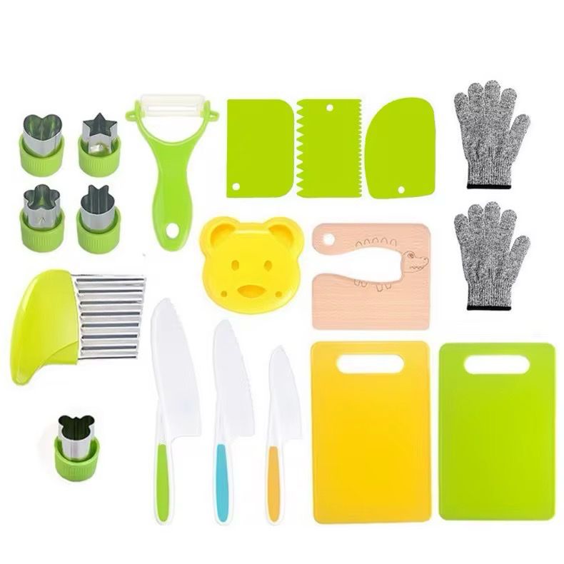 أدوات التقطيع الآمنة للأطفال | kids safe cutting set
