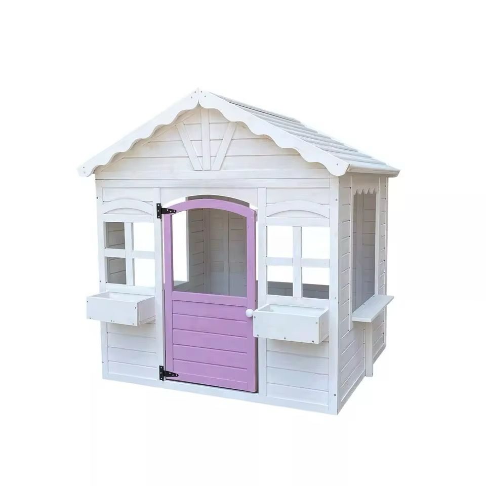 بيت اللعب الخارجي خشبي | outdoor playing house wooden 
