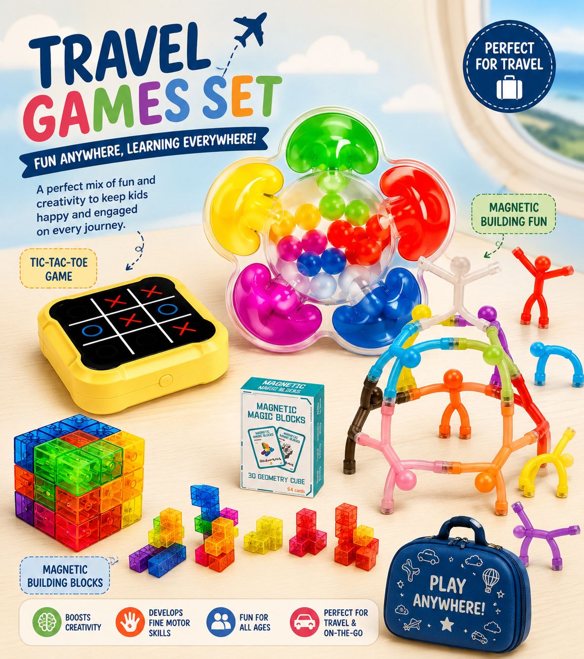 مجموعة ألعاب السفر | Educational Travel Collection