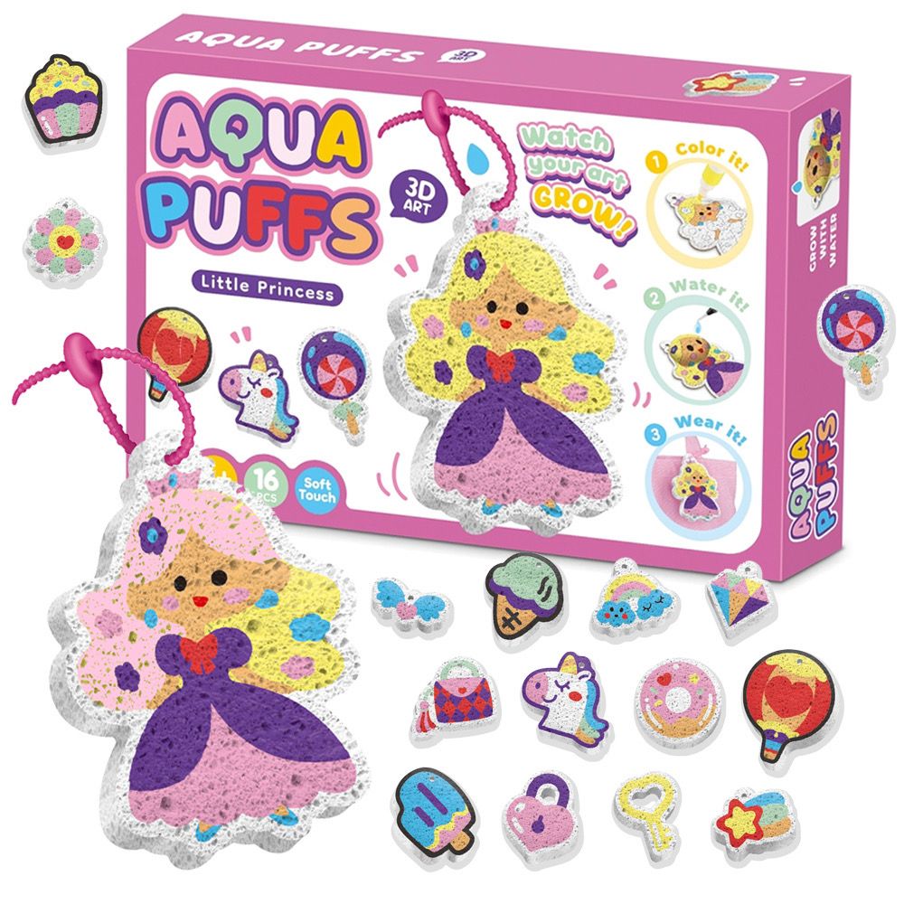 Aqua puff 3D art kit DIY craft for kids | مجموعة أدوات فنية ثلاثية الأبعاد من أكوا باف، أعمال يدوية للأطفال Aqua puff 3D art kit DIY craft for kids | مجموعة أدوات فنية ثلاثية الأبعاد من أكوا باف، أعمال يدوية للأطفال