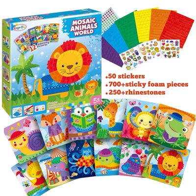 مجموعة فنية بالملصقات| Stickers art kit DIY مجموعة فنية بالملصقات| Stickers art kit DIY