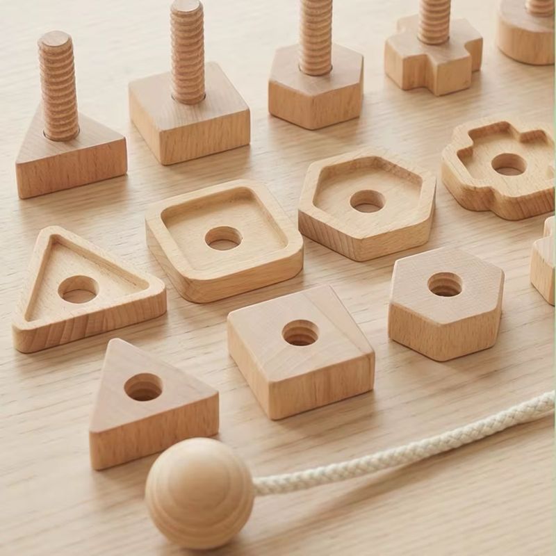 لعبة ضم وفك وتركيب الأشكال الخشبية | wooden shape assembly and disassembley toy threading لعبة ضم وفك وتركيب الأشكال الخشبية | wooden shape assembly and disassembley toy threading