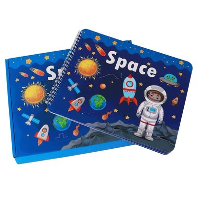 كتاب تعليمي تفاعلي للأطفال مع ملصقات قابلة لإعادة الأستخدام | (Toddler Busy Book with Reusable Stickers Intractive كتاب تعليمي تفاعلي للأطفال مع ملصقات قابلة لإعادة الأستخدام | (Toddler Busy Book with Reusable Stickers Intractive