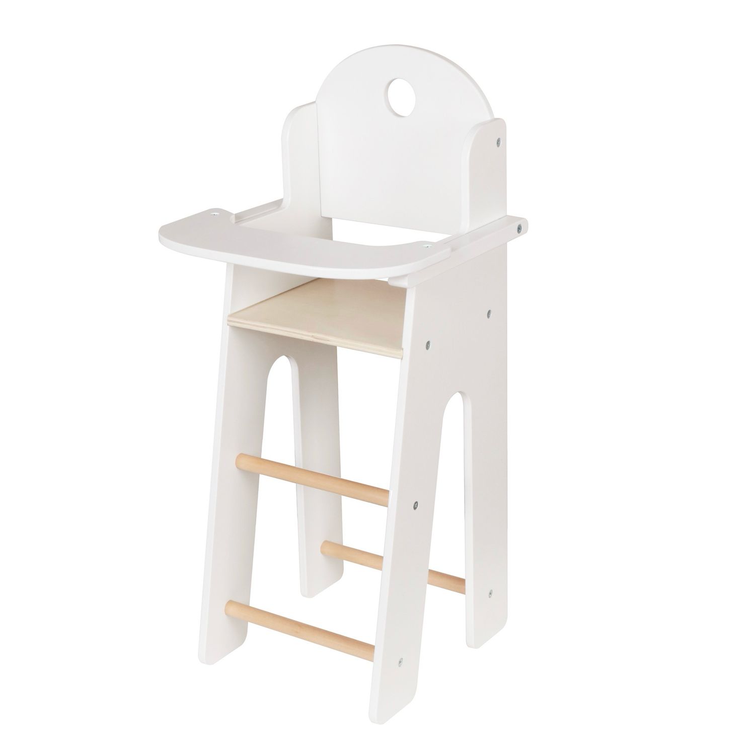 كرسي طعام خشبي للدمى | Wooden Doll High Chair feeding كرسي طعام خشبي للدمى | Wooden Doll High Chair feeding