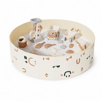 Kids Sensory Play Pit – Complete Set| حوض اللعب الحسي للأطفال – طقم متكامل حوض رمل sand pit Kids Sensory Play Pit – Complete Set| حوض اللعب الحسي للأطفال – طقم متكامل حوض رمل sand pit